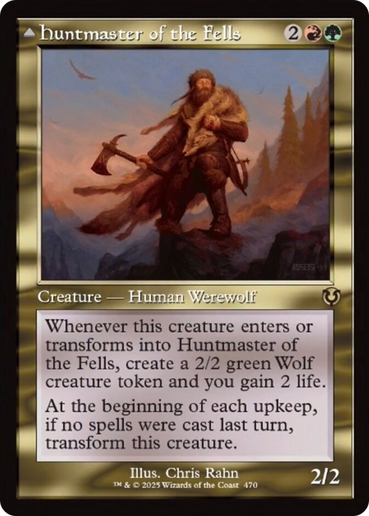 Huntmaster of the Fells (Retro Frame) (INR-470)  Foil - Innistrad Remastered
