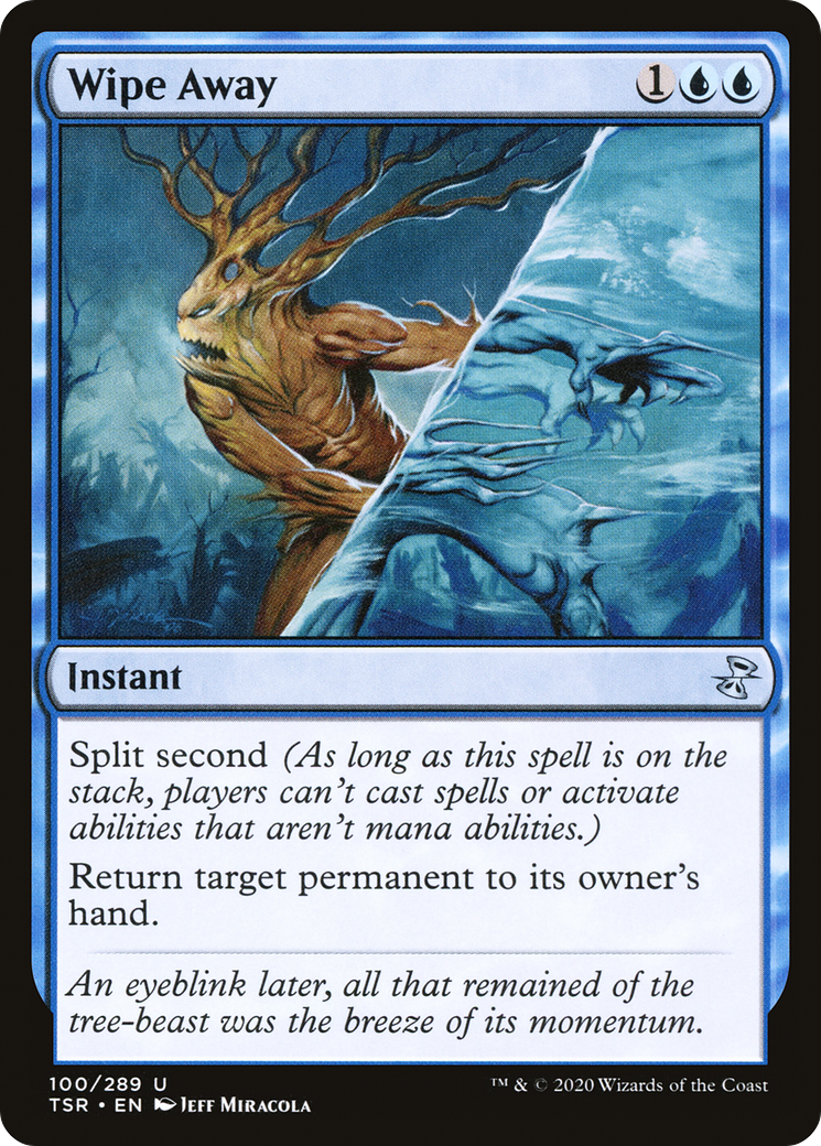 Wipe Away (TSR-100)  Foil - Time Spiral Remastered