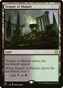 Temple of Malady (C21-323)  - Commander 2021