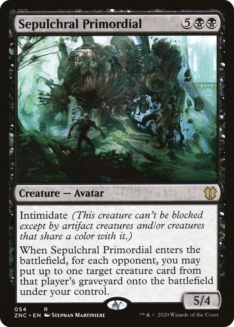 Sepulchral Primordial (ZNC-054)  - Zendikar Rising Commander