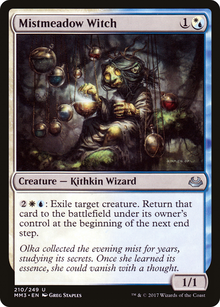 Mistmeadow Witch (MM3-210)  - Modern Masters 2017