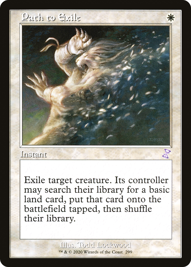 Path to Exile (TSR-299)  Foil - Time Spiral Remastered