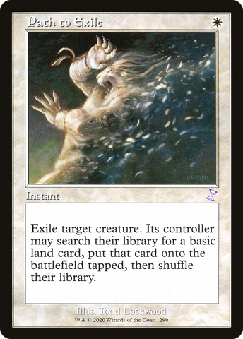 Path to Exile (TSR-299)  Foil - Time Spiral Remastered