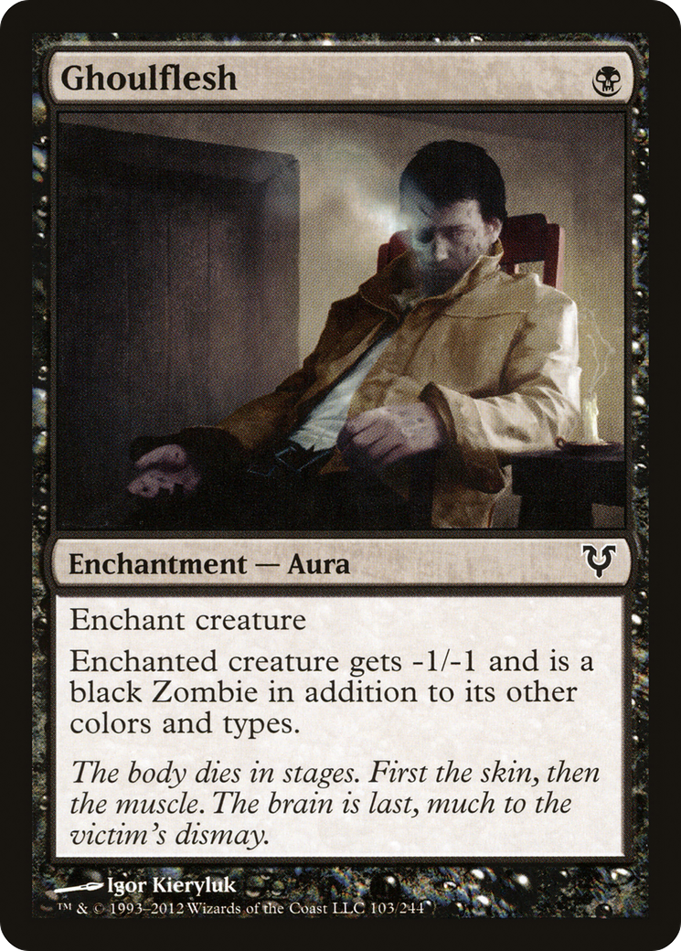 Ghoulflesh (AVR-103)  Foil - Avacyn Restored