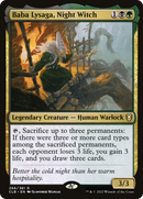 Baba Lysaga, Night Witch (CLB-266)  Foil - Commander Legends: Battle for Baldur's Gate