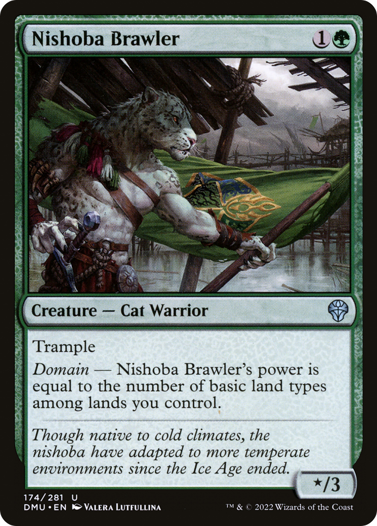 Nishoba Brawler (DMU-174)  Foil - Dominaria United