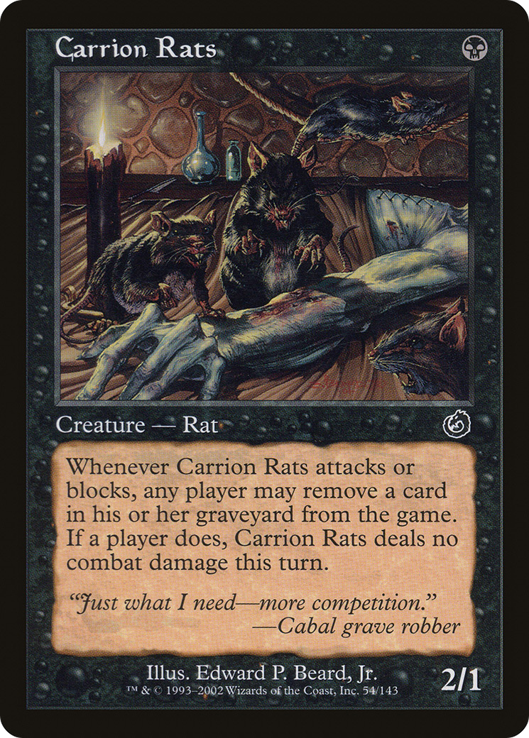 Carrion Rats (TOR-054)  Foil - Torment