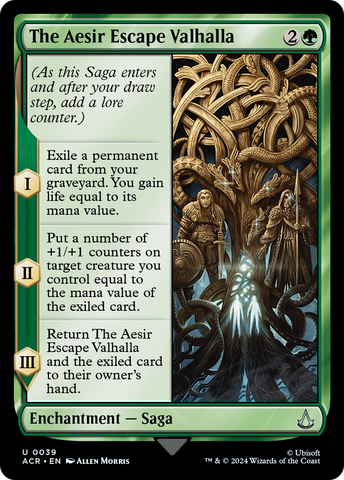 The Aesir Escape Valhalla (ACR-039)  Foil - Assassin's Creed