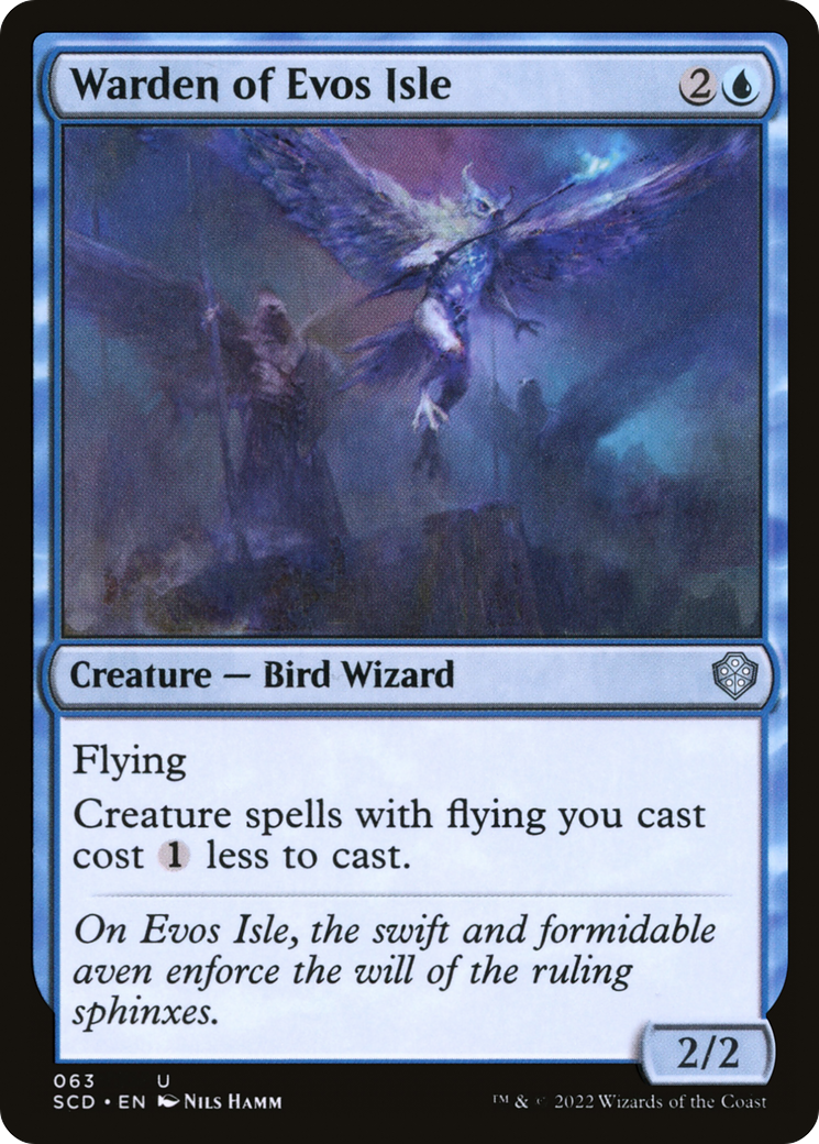 Warden of Evos Isle (SCD-063)  - Starter Commander Decks