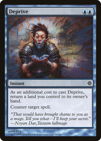 Deprive (ROE-059)  Foil - Rise of the Eldrazi
