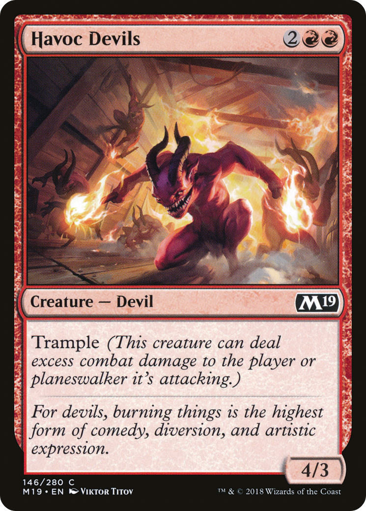 Havoc Devils (M19-146)  - Core Set 2019