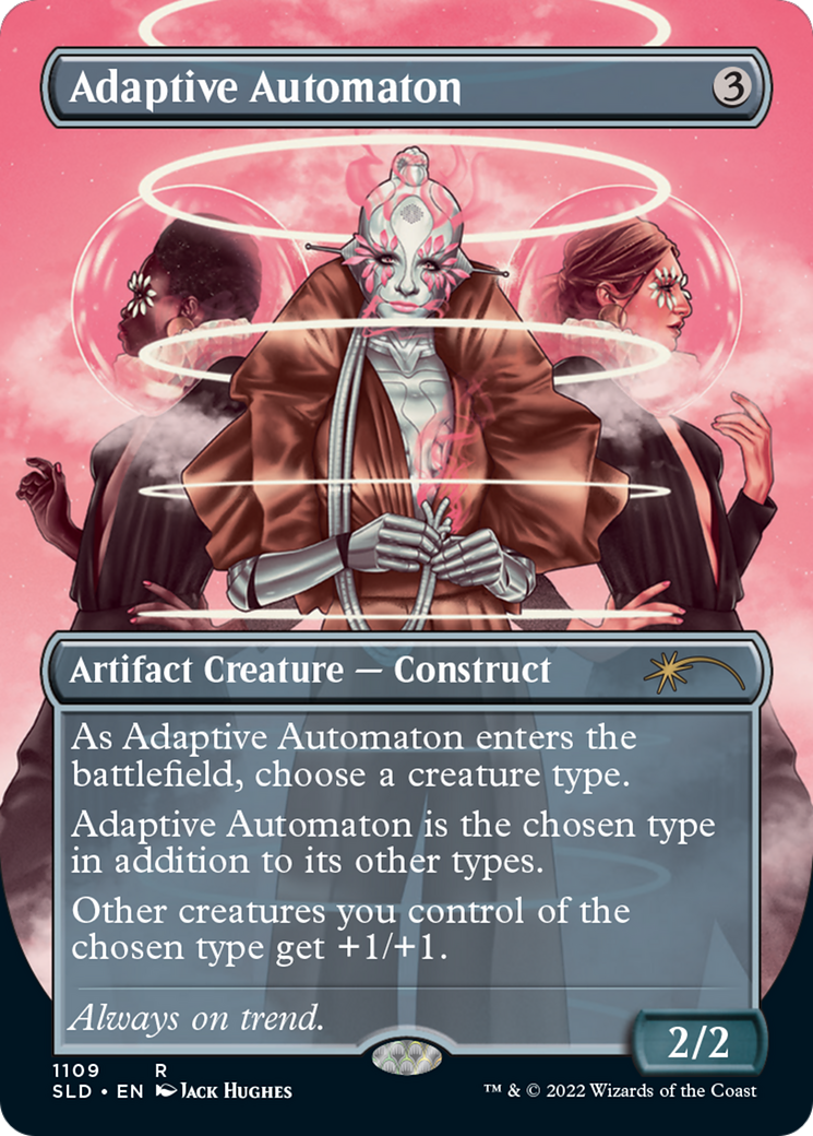 Adaptive Automaton (Borderless) (SLD-1109) - Secret Lair Drop (Borderless) Foil
