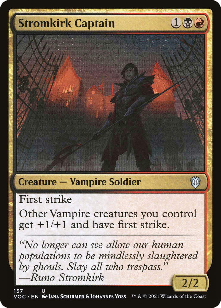 Stromkirk Captain (VOC-157)  - Crimson Vow Commander