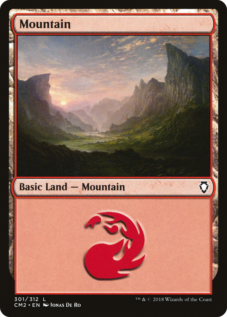Mountain (301) (CM2-301)  - Commander Anthology Volume II