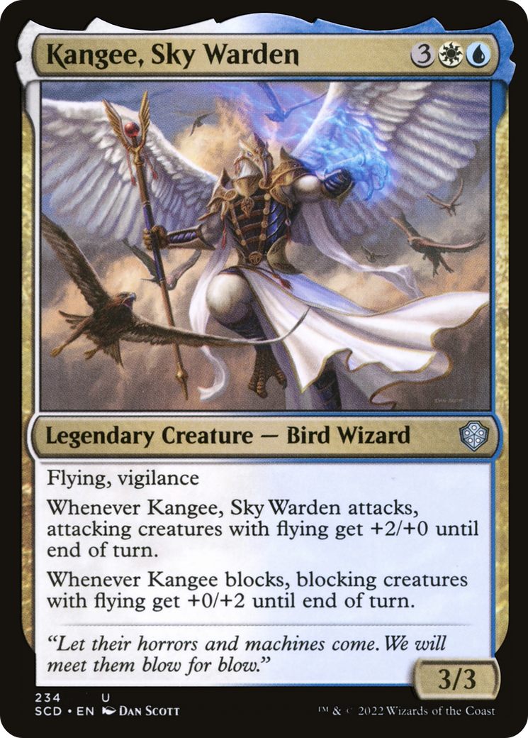 Kangee, Sky Warden (SCD-234)  - Starter Commander Decks
