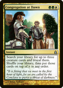 Congregation at Dawn (RAV-198)  Foil - Ravnica: City of Guilds