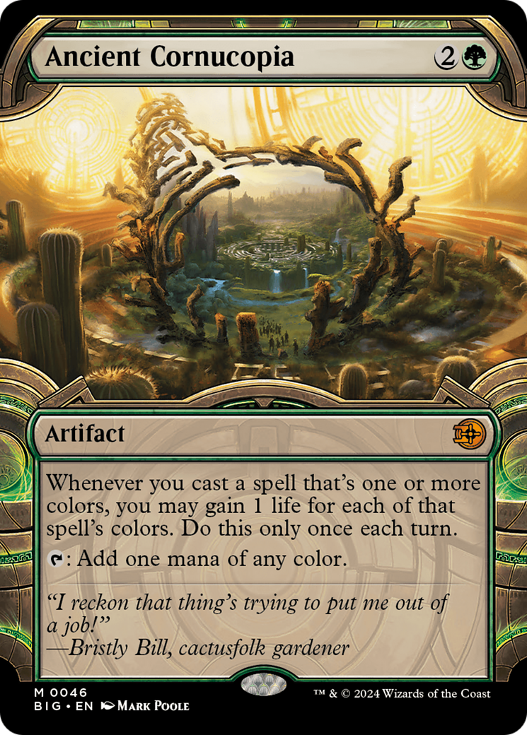Ancient Cornucopia (Showcase) (BIG-046)  Foil - The Big Score: (Showcase)