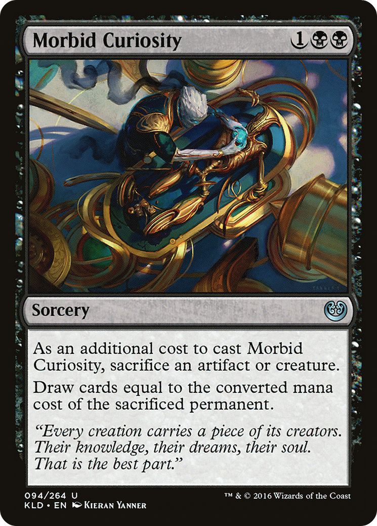 Morbid Curiosity (KLD-094)  - Kaladesh