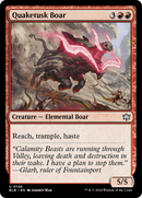 Quaketusk Boar (BLB-146)  - Bloomburrow