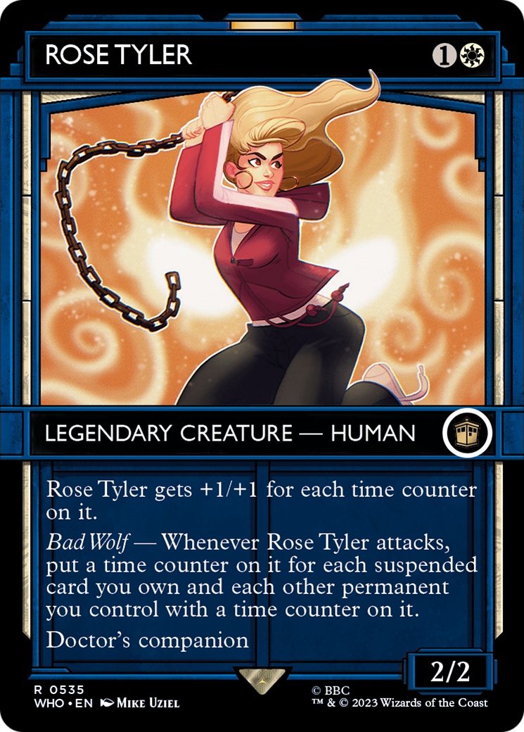 Rose Tyler (Showcase) (WHO-535)  - Doctor Who: (Showcase) (Borderless)