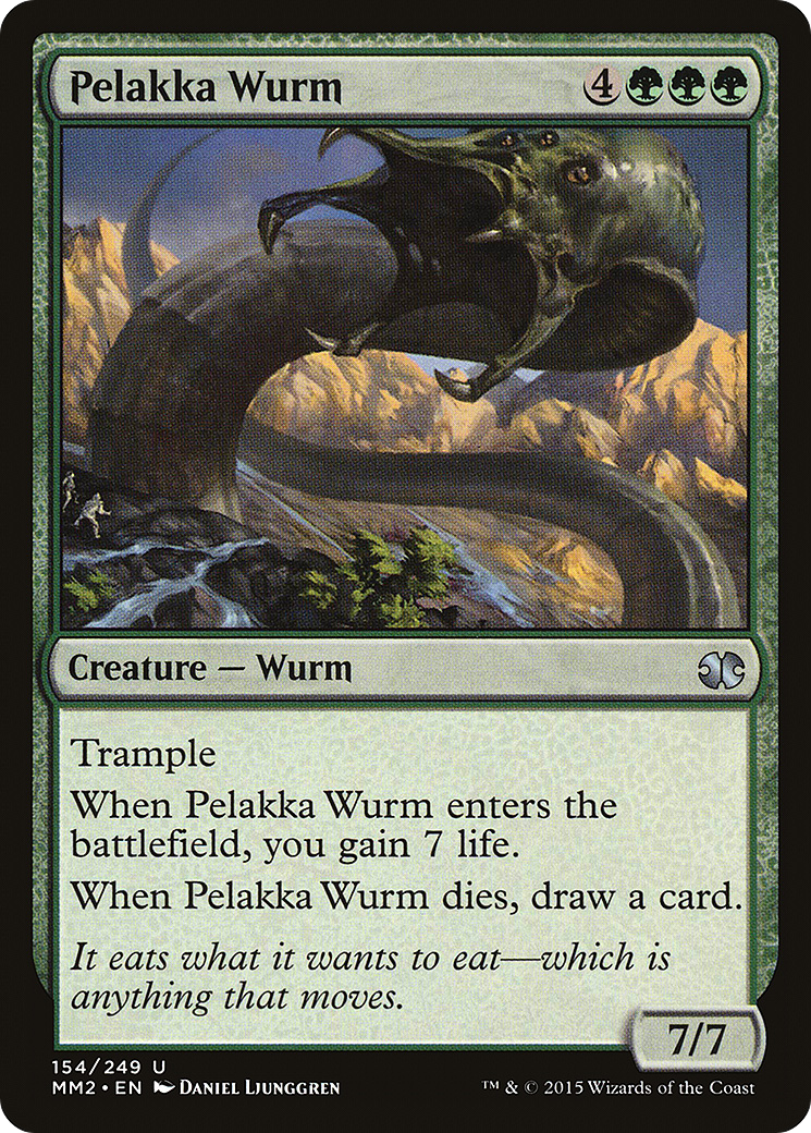 Pelakka Wurm (MM2-154) - Modern Masters 2015