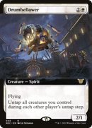 Drumbellower (Extended Art) (NEC-040)  - Neon Dynasty Commander: (Extended Art)
