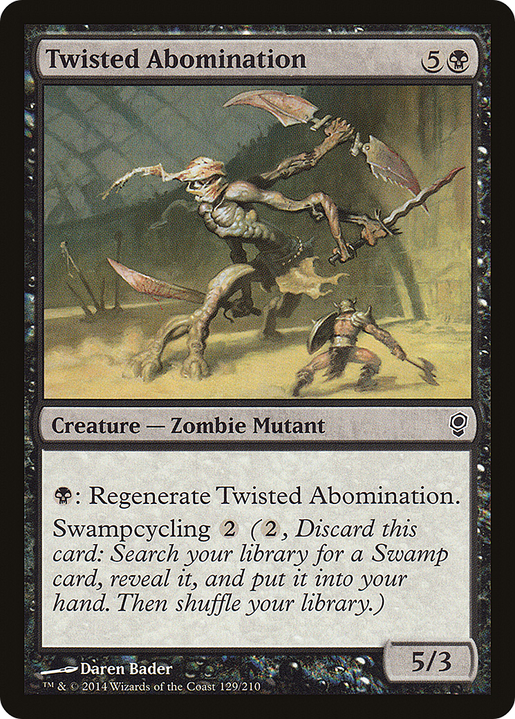 Twisted Abomination (CNS-129)  Foil - Conspiracy
