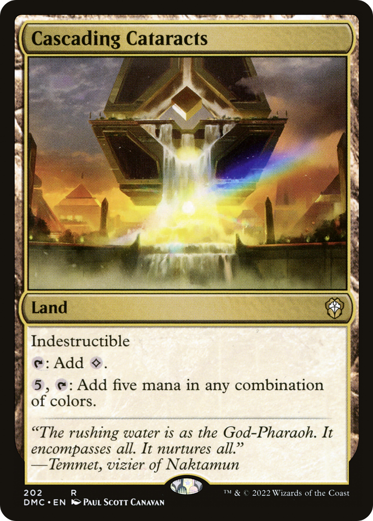 Cascading Cataracts (DMC-202)  - Dominaria United Commander