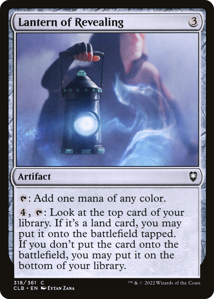 Lantern of Revealing (CLB-318)  - Commander Legends: Battle for Baldur's Gate