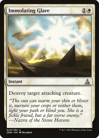 Immolating Glare (OGW-020)  - Oath of the Gatewatch