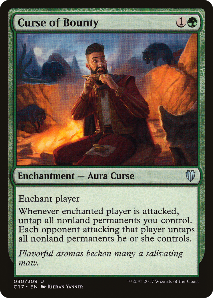 Curse of Bounty (C17-030)  - Commander 2017
