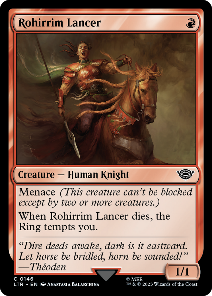 Rohirrim Lancer (LTR-146) - The Lord of the Rings: Tales of Middle-earth Foil