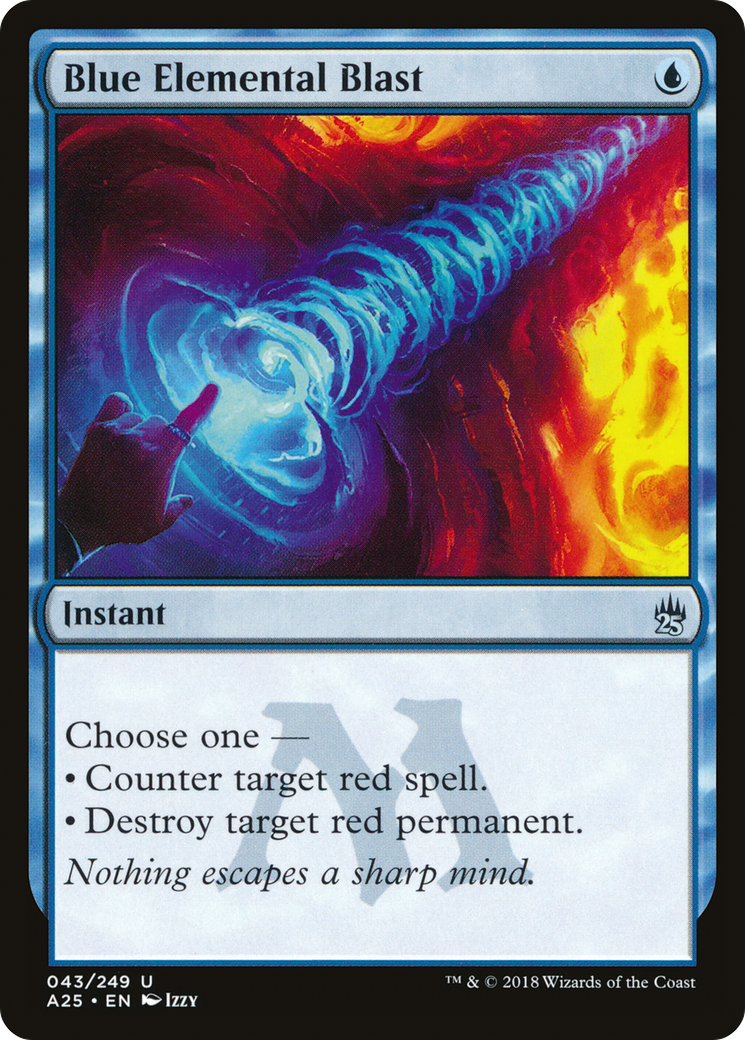Blue Elemental Blast (A25-043)  - Masters 25