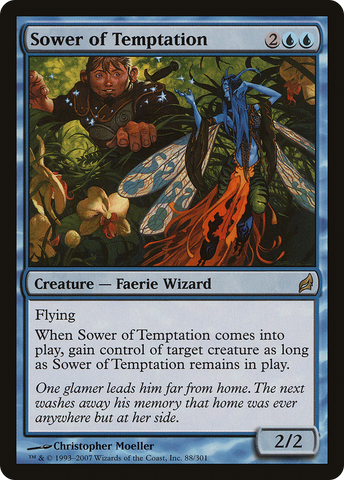 Sower of Temptation (LRW-088)  Foil - Lorwyn