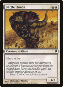 Battle Hurda (WWK-004)  Foil - Worldwake
