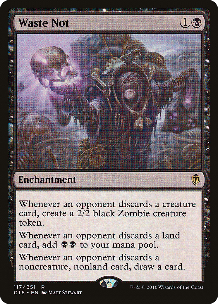 Waste Not (C16-117)  - Commander 2016
