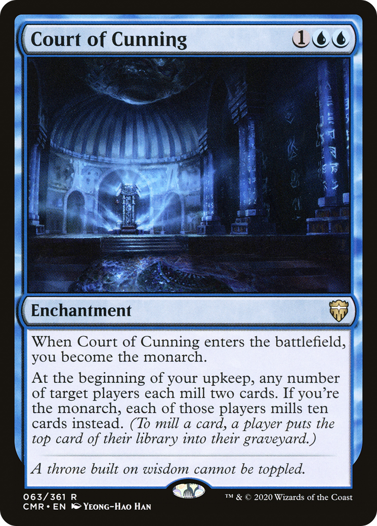 Court of Cunning (CMR-063)  - Commander Legends