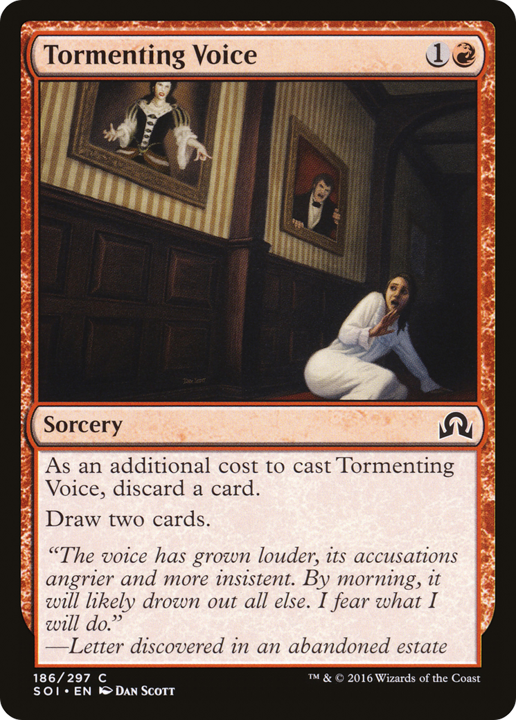 Tormenting Voice (SOI-186) - Shadows over Innistrad Foil