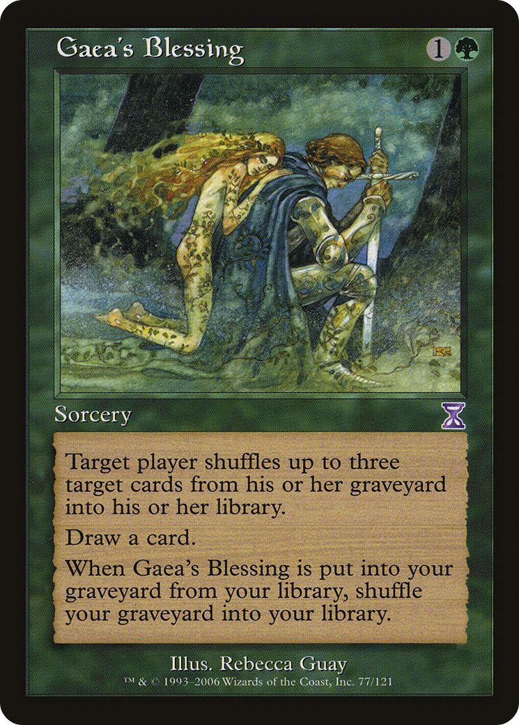 Gaea's Blessing (TSB-077)  - Time Spiral Timeshifted