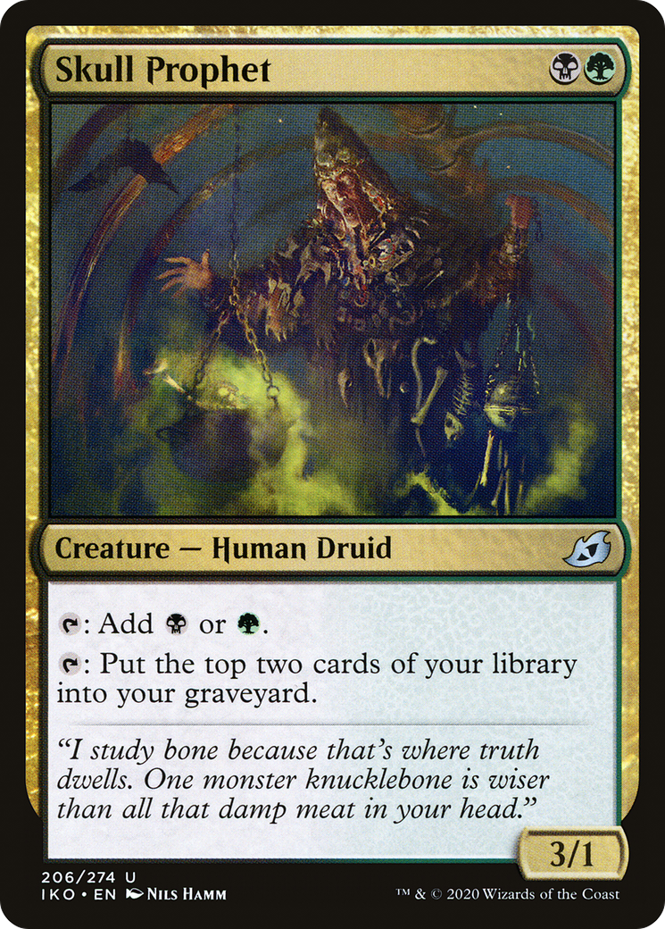 Skull Prophet (IKO-206)  - Ikoria: Lair of Behemoths