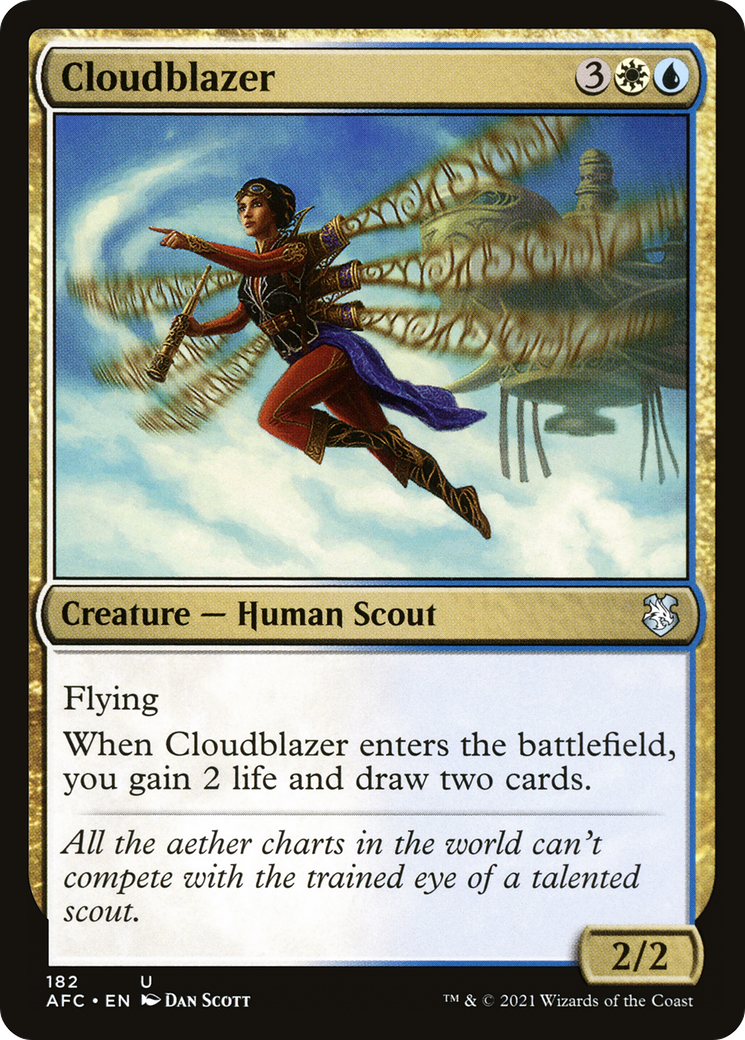 Cloudblazer (AFC-182) - Adventures in the Forgotten Realms Commander