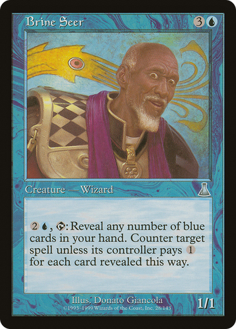Brine Seer (UDS-028)  - Urza's Destiny