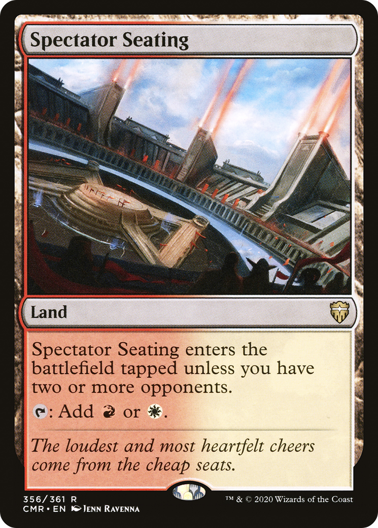Spectator Seating (CMR-356)  - Commander Legends