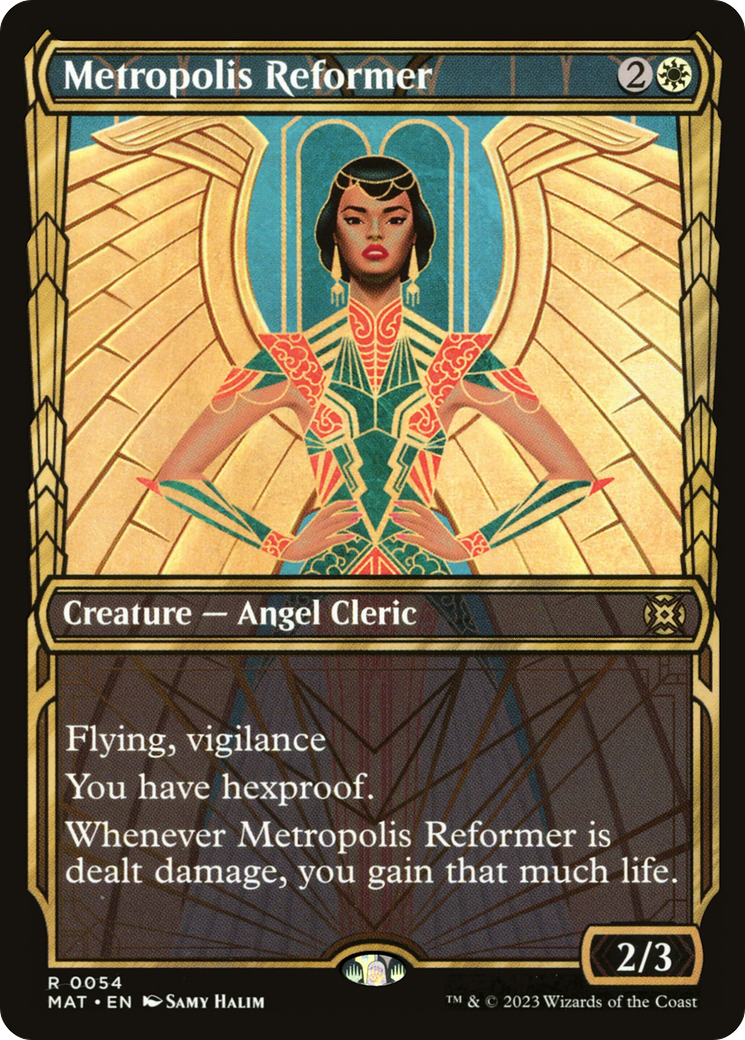 Metropolis Reformer (Showcase) (MAT-054)  Foil - March of the Machine: The Aftermath: (Showcase)