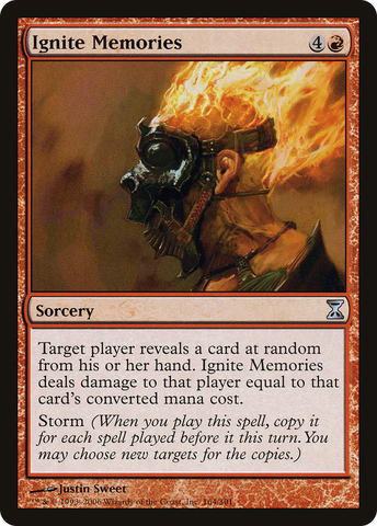 Ignite Memories (TSP-164)  Foil - Time Spiral