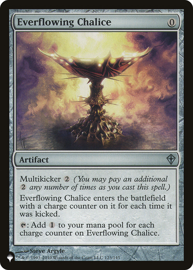Everflowing Chalice (LIST-WWK-123)  - The List