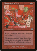 Magistrate's Veto (MMQ-204)  Foil - Mercadian Masques