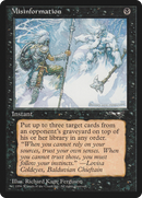 Misinformation (ALL-)  - Alliances