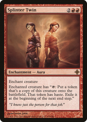 Splinter Twin (ROE-165)  Foil - Rise of the Eldrazi
