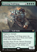 Feasting Troll King (Extended Art) (ELD-368)  - Throne of Eldraine: (Extended Art)